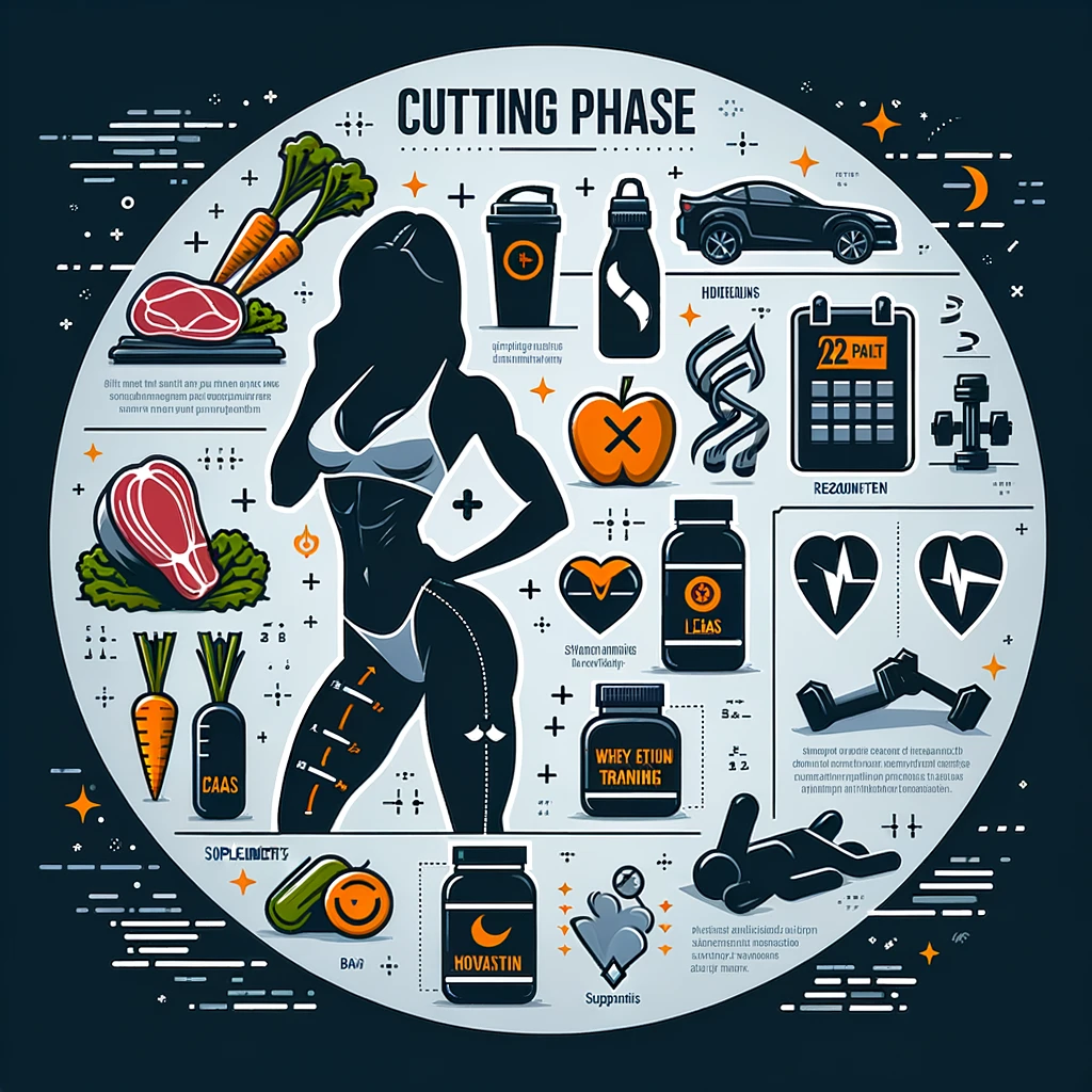 DALL·E-2024-03-14-20.02.46-Create-a-visually-compelling-infographic-without-text-focusing-on-the-key-elements-of-the-cutting-phase-for-a-bikini-competition.-The-infographic-sho
